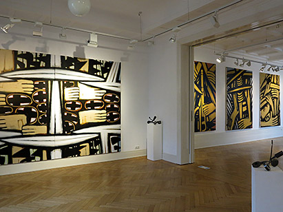 Ausstellung Grimmling, Galerie Schmalfuss, 2022